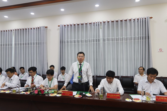 PGS.TS. Trần Thanh Đức – Hiệu trưởng tại cuộc họp